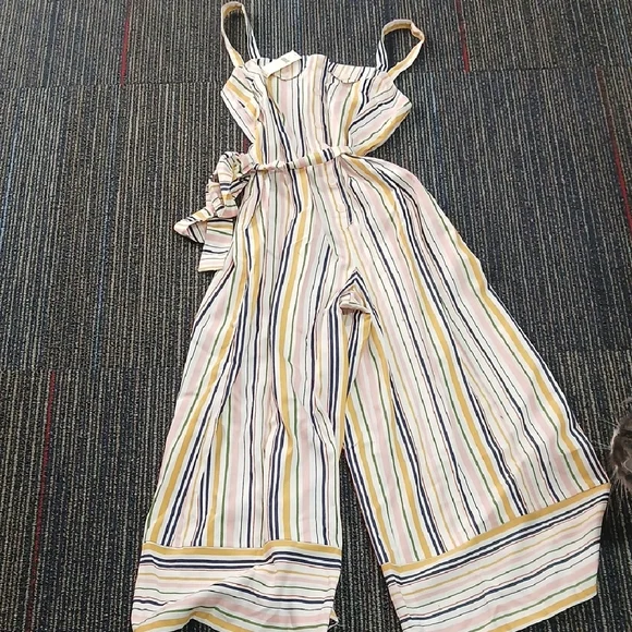 NWT Maeve Easy Sleeveless Shirting Jumpsuit Size XS - Picture 5 of 9